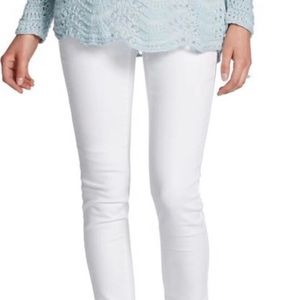 Maternity Jessica Simpson skinny jeans, 2 tops